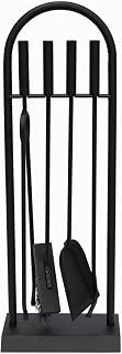 JVL Lambeth Contemporary Fireside Companion Arch Tool Set