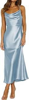 Mogidol Summer Dress for Women, Strapless Sweetheart Neck Off Shoulder Cocktail Dress Elegant Knotted Back Cocktail Dress
