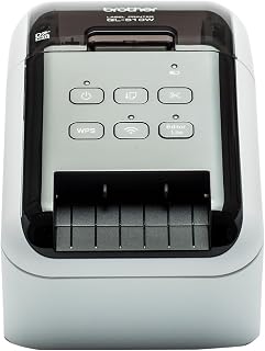 Brother QL-810WC stampante per etichette [CD] Termica diretta A colori 300 x 600 DPI 176 mm/s Con cavo e senza cavo DK Wi-Fi (BROTHER QL810WC WIRELESS - LABEL PRINTER)