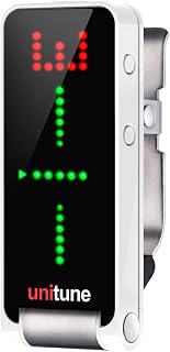 TC Electronic UNITUNE CLIP Clip-On Tuner with Strobe and Chromatic Modes and 108 LED Matrix Display for Uncompromised Tuning Quality