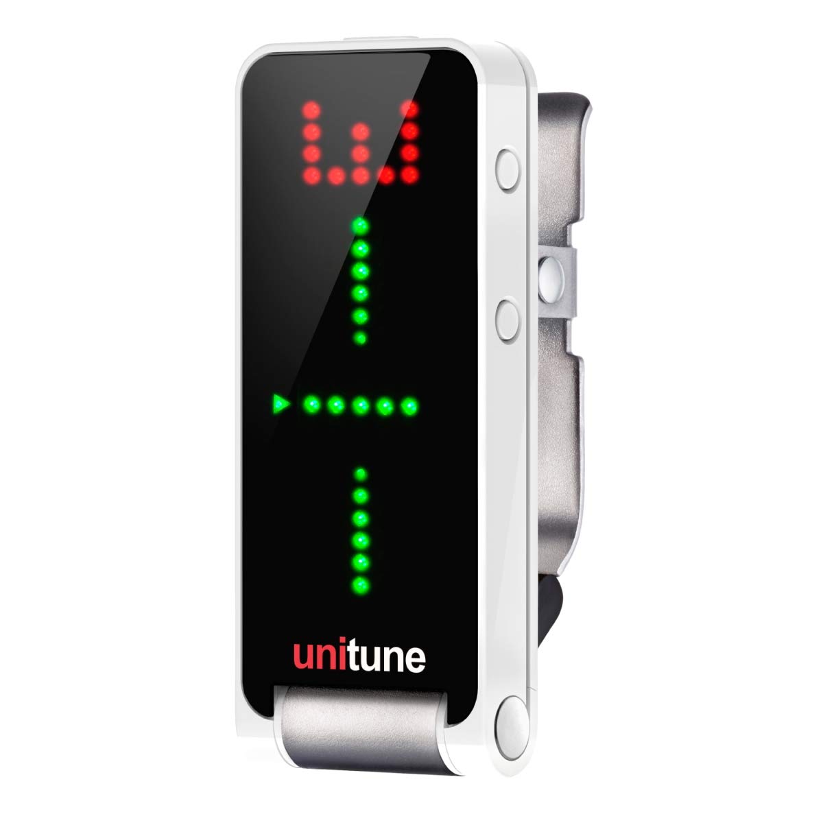 TC Electronic UNITUNE CLIP Clip-On Tuner with Strobe and Chromatic Modes and 108