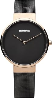 BERING Women Analog Quartz Classic Collection Watch with Stainless Steel Strap & Sapphire Crystal 14531-XXX