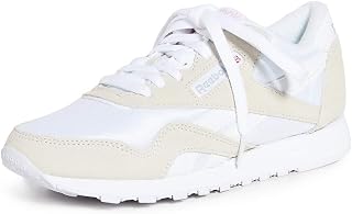 Reebok Nylon Cl, Women's Sneakers, White Classic White Light Grey 2, 40.5 EU