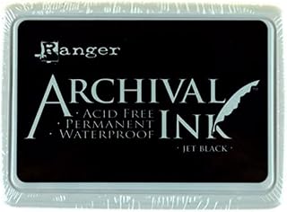 Ranger AIP-31468 Archival Ink Pads - Jet Black