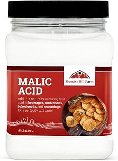 Hoosier Hill Farm Food Grade Malic Acid, 1.5LB (Pack of 1)