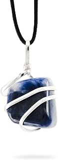 Ayana Wellness Healing Crystal Pendant Necklace for Women - Handmade Jewelry with Ethically Sourced Genuine Healing Crystals and Healing Stones