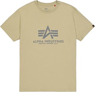 Alpha Industries Basic 100501 Men's T-Shirt Regular Size Short Sleeve