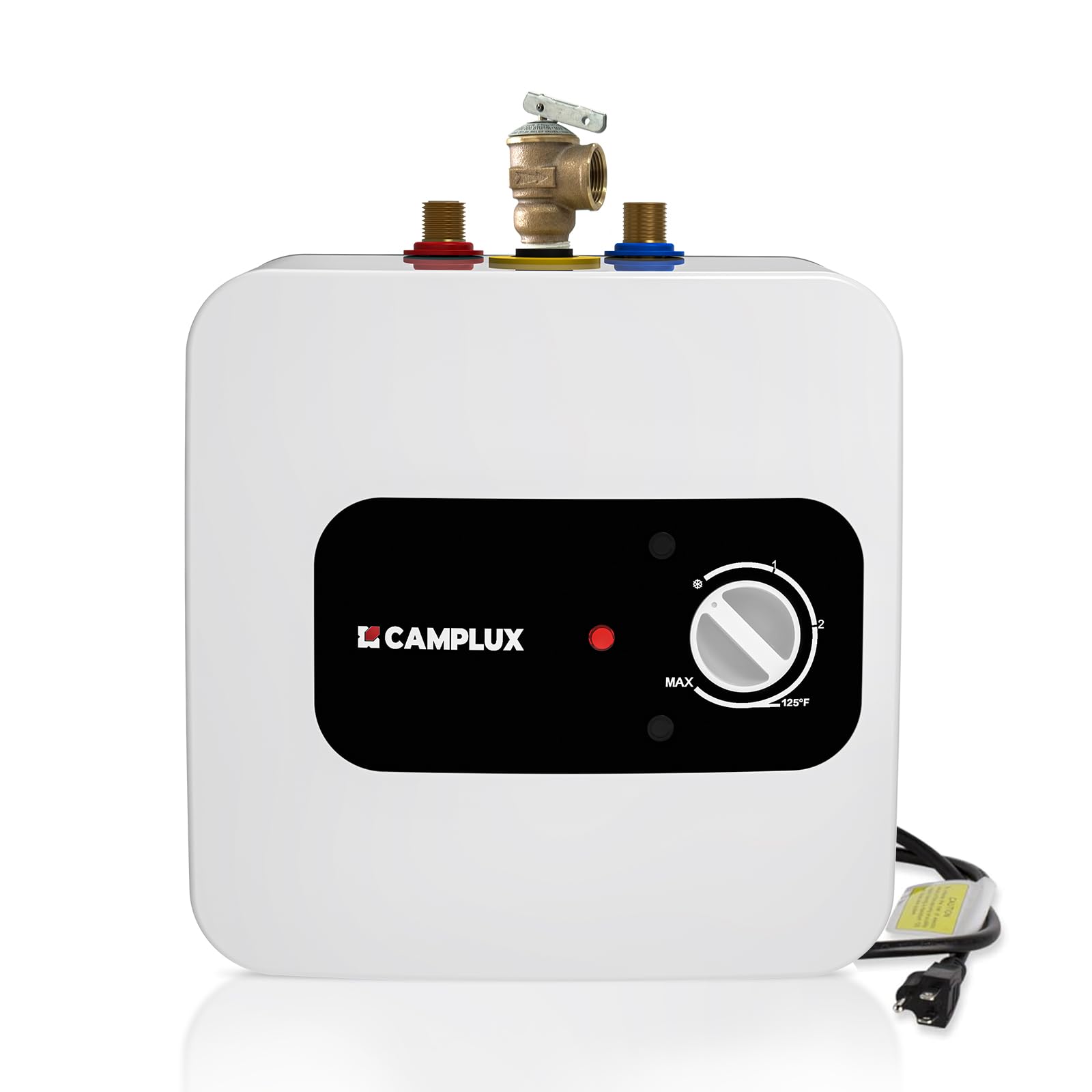 CAMPLUX Mini Tank Electric Water Heater 5L (1.3 Gallons), Hot Water Heaters 120V