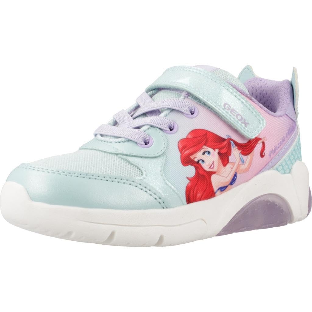 Geox Girls' J Fadinlight Girl Trainers