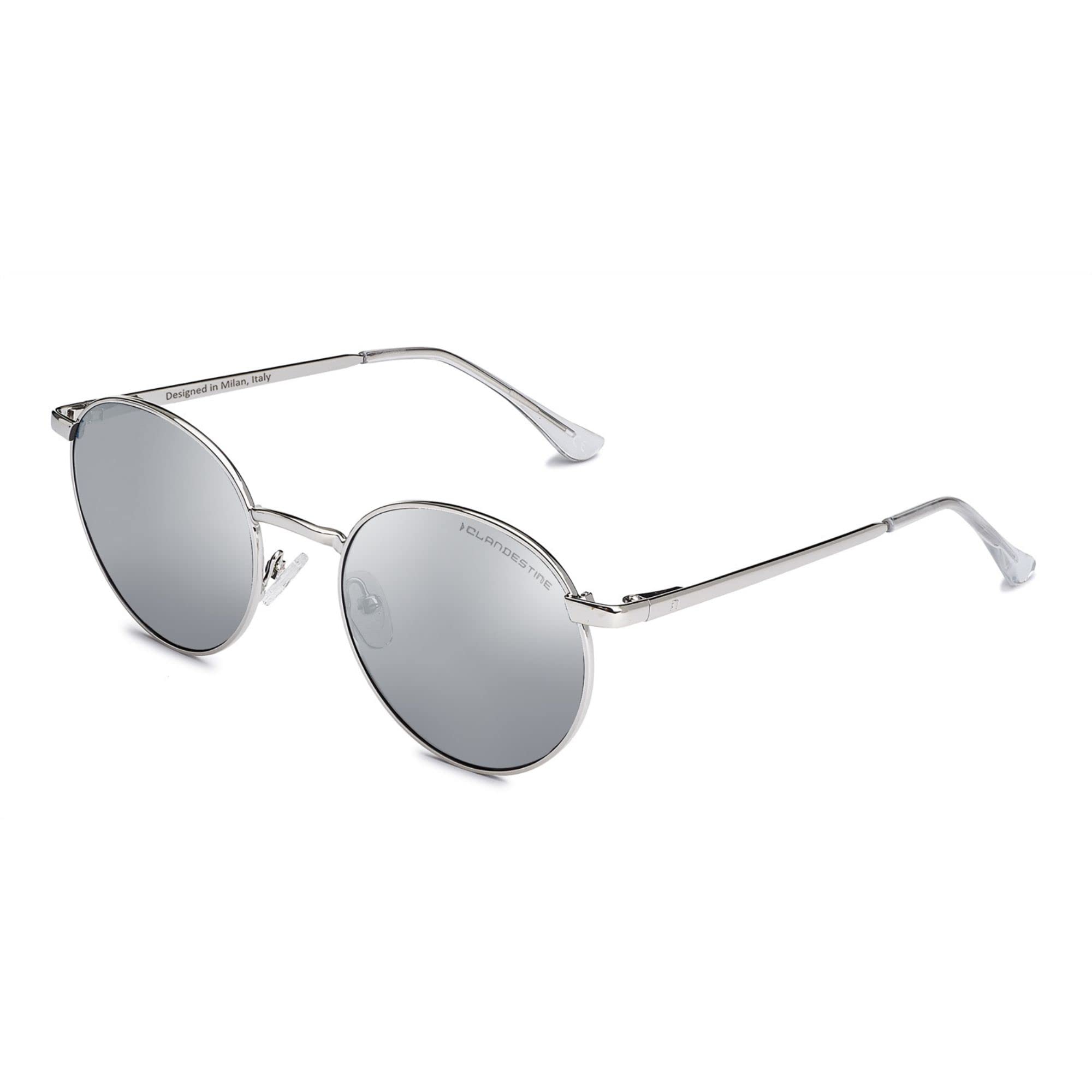CLANDESTINE - Unisex Sunglasses - Orbita Model - HD Nylon Lenses and Stainless S