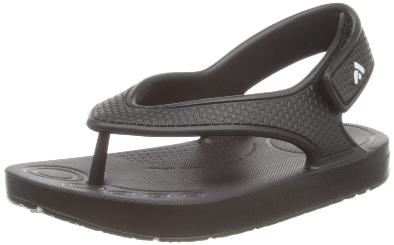 Fitflop Iqushion Kids Ergonomic Flip Flops with Back Strap, Unisex-Children and 