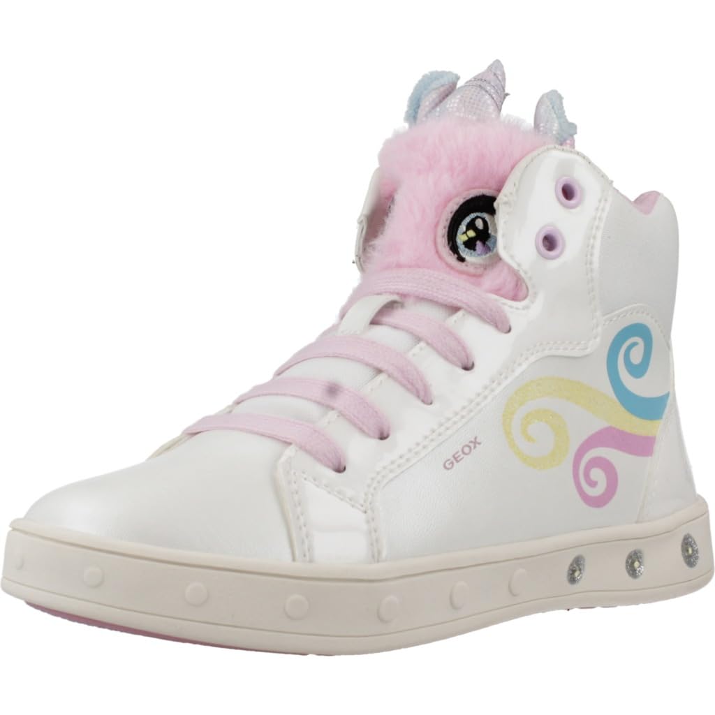 Geox Girls' J Skylin Girl ASneaker
