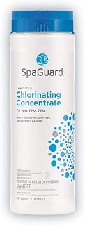 SpaGuard Spa Chlorinating Concentrate, 2 lb, Single Pack | Advanced Spa Water Treatment for Hot Tubs, Quick Dissolving Oxidizer