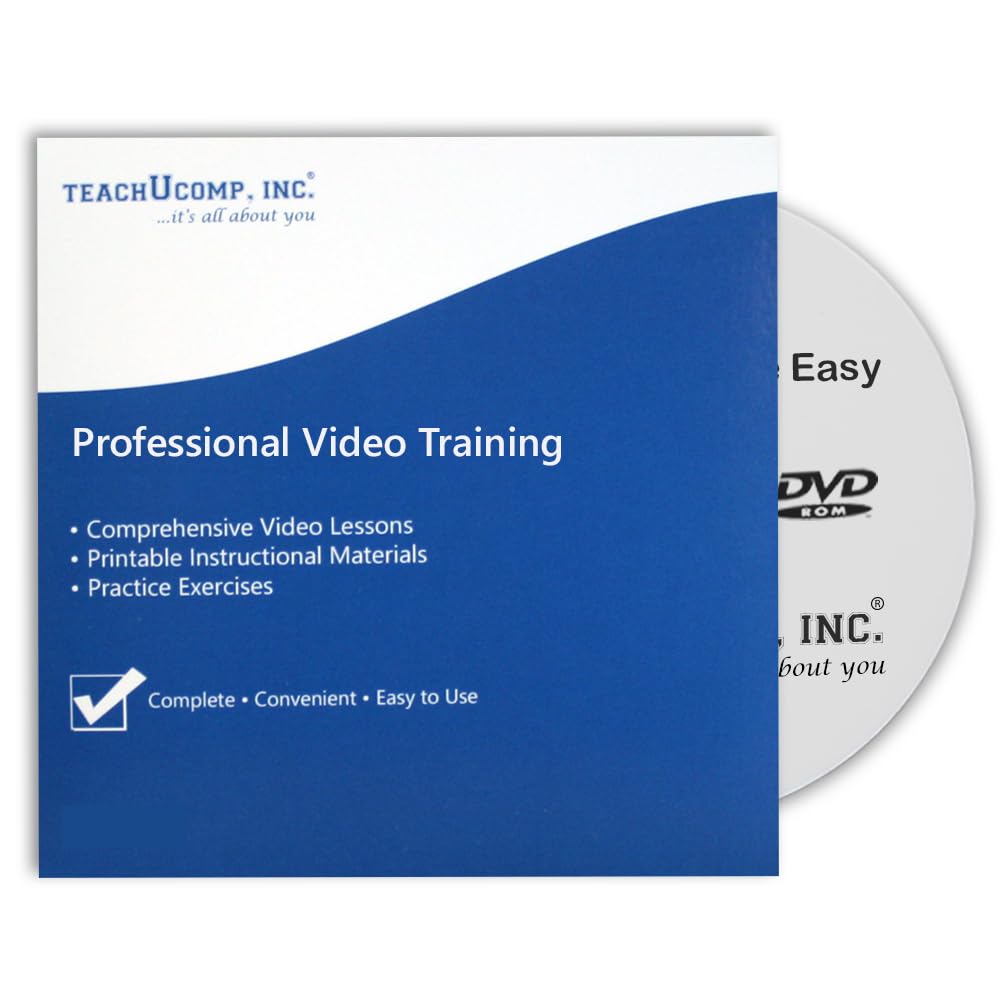 TEACHUCOMP Video Training Tutorial for Microsoft Access 2019 and 365 DVD-ROM Cou