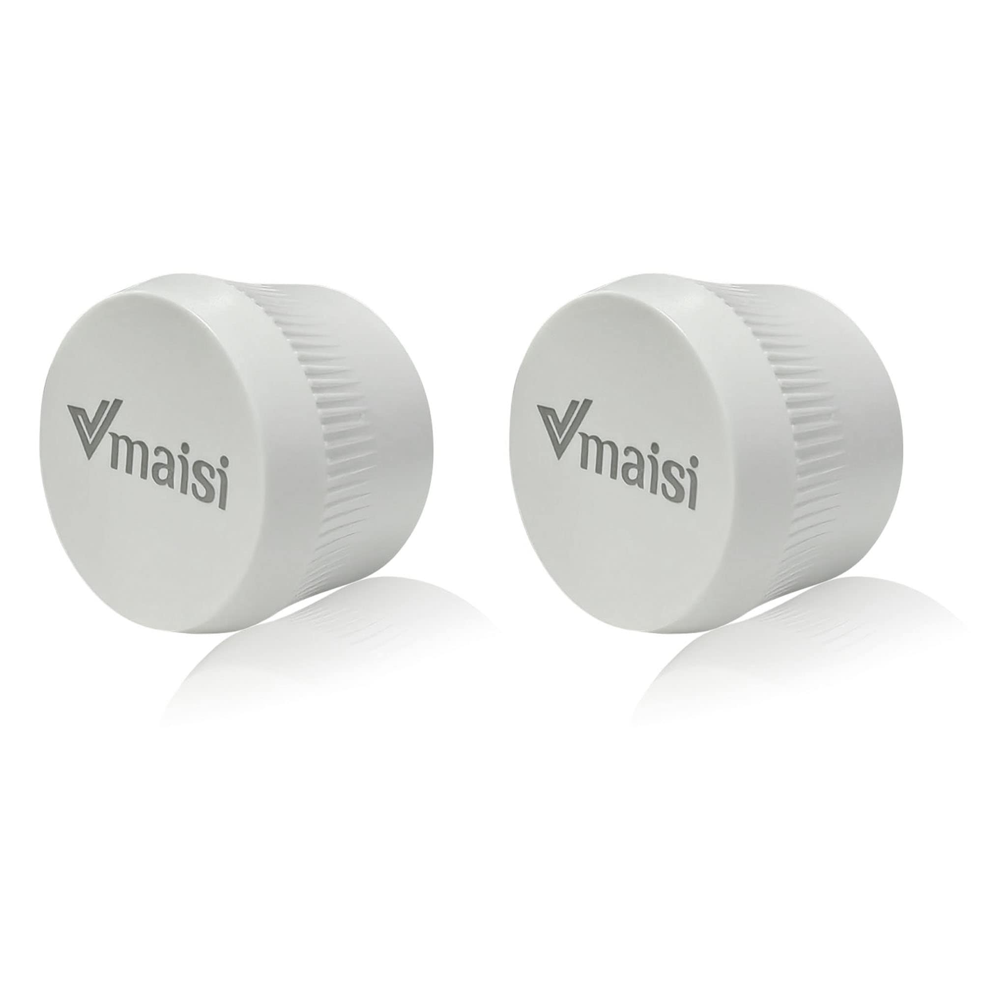 2 Pack Vmaisi Magnetic Cabinet Locks Keys - Extra Stronger Baby Proofing Magnet 