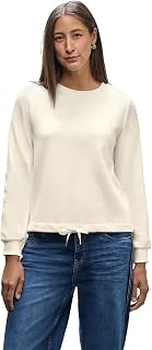 Street One 3017129 Women's Ribbed Sweatshirt (Pack of 1)