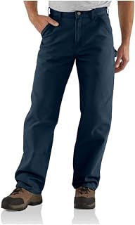 Carhartt Men's Dungarees Washed Twill Relaxed Fit Work Trousers with Loose Fit