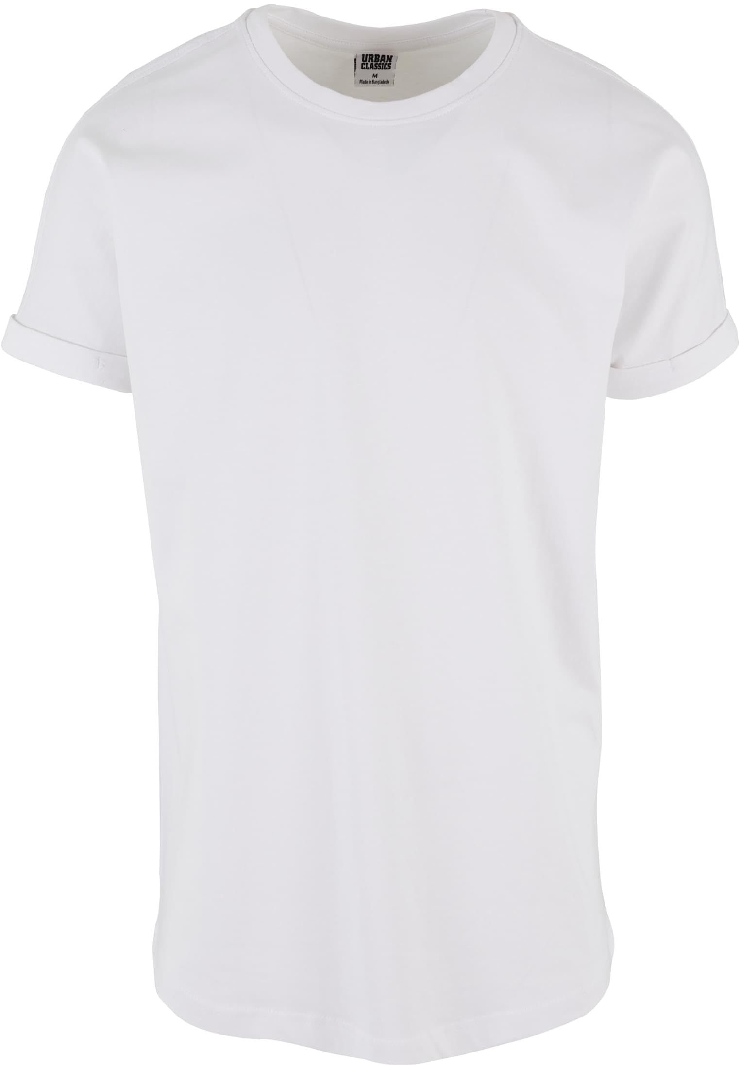 Urban Classics Shaped Long Tee Men's T-Shirt White Regular