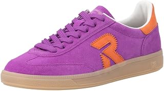 Rieker W2200-80 Women's Low Trainers Leather White