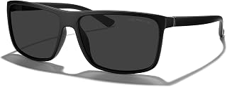 MERRY'S Rectangular Polarized Sports Sunglasses for Men Women UV400 S8225