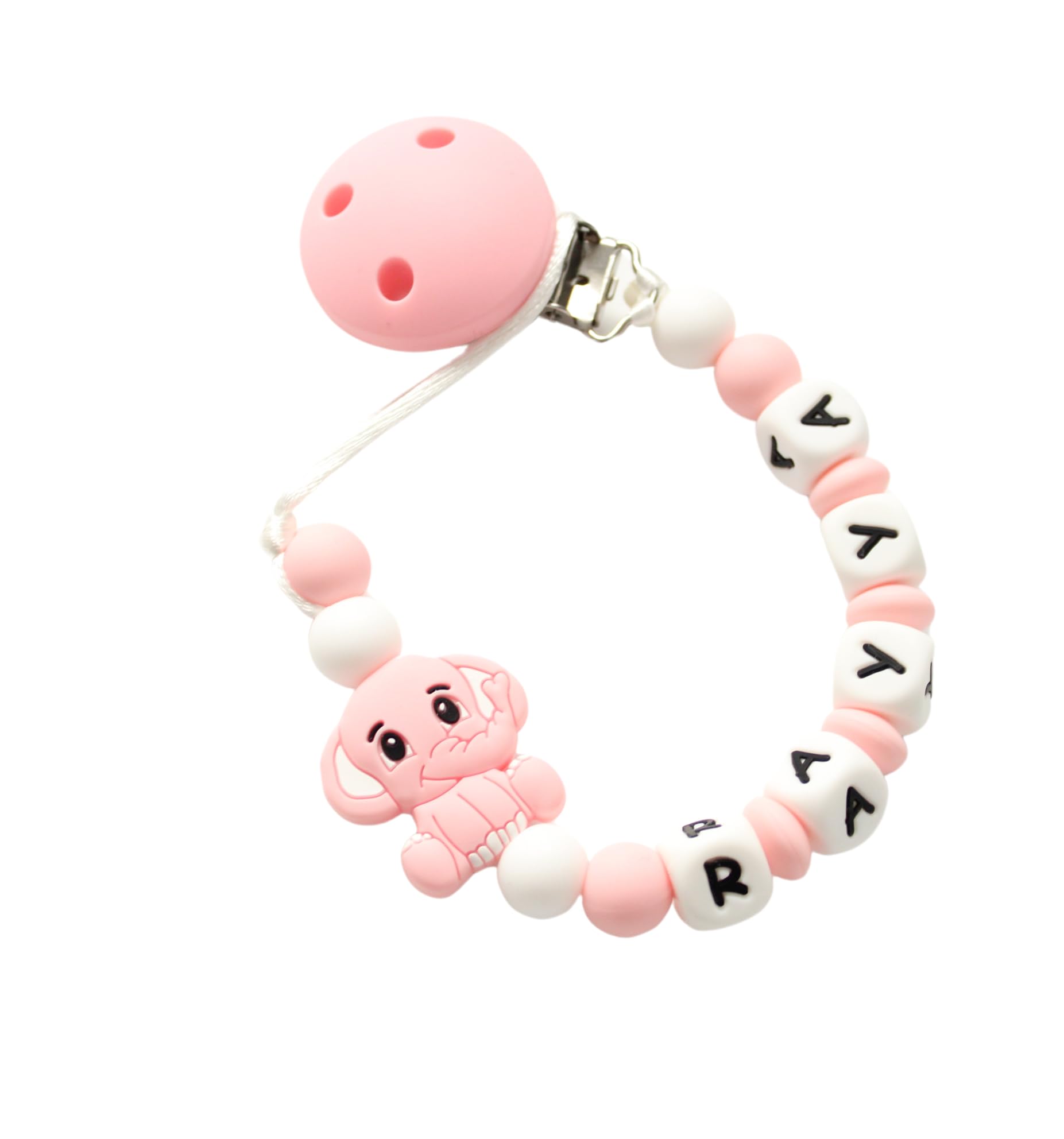 Personalised Silicone Dummy Clip