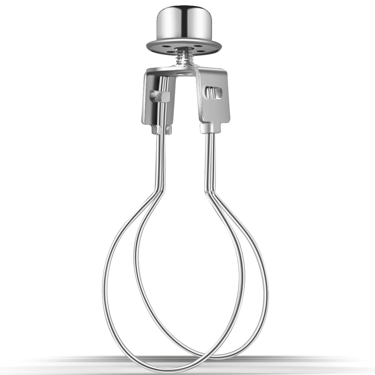 Clip on Lampshade Adapter, Shade Light Bulb Clip Adapter(1 Pcs, Silver) | Lamp S