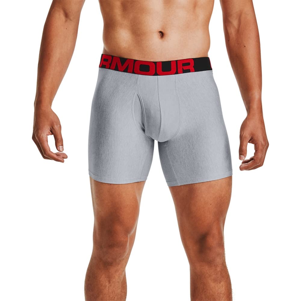 Under Armour Tech Mesh 6" Boxerjock, 2-Pack Men's Underwear (Pack of 2)