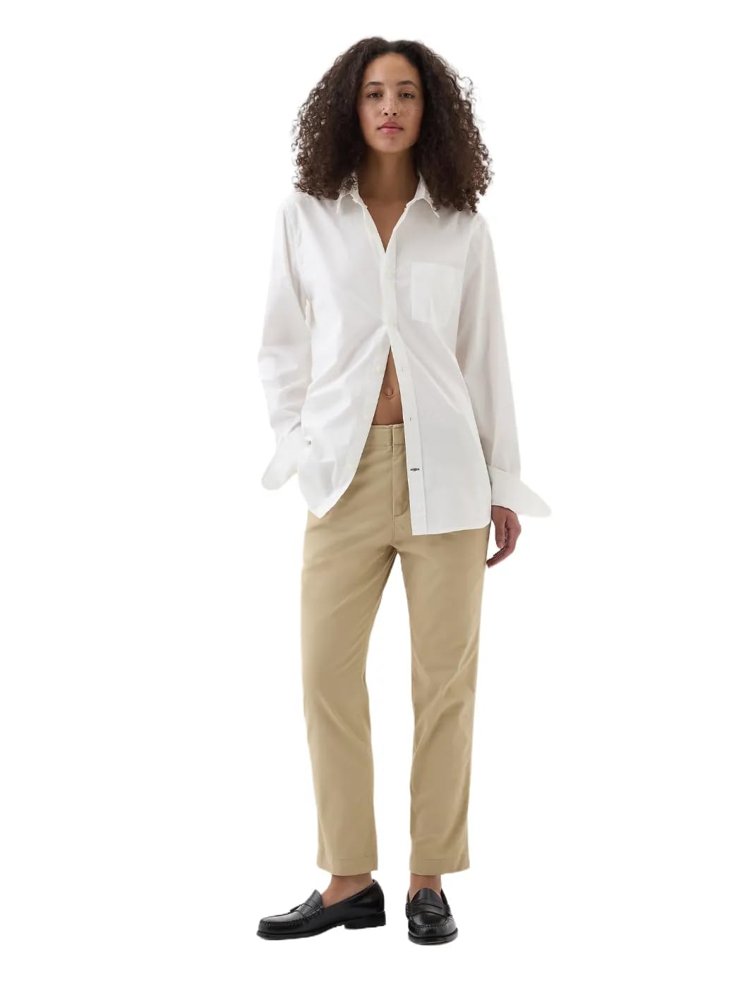 GAP Womens V-Downtown KhakiPants