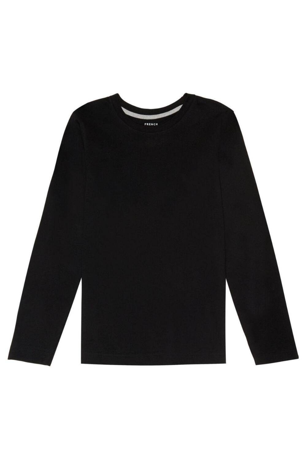 French Toast Baby Long Sleeve Crewneck T-Shirt for Girls