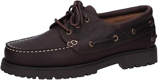 Aigle Tarmac Men's Notched Moccasin in Leather Country and City Style