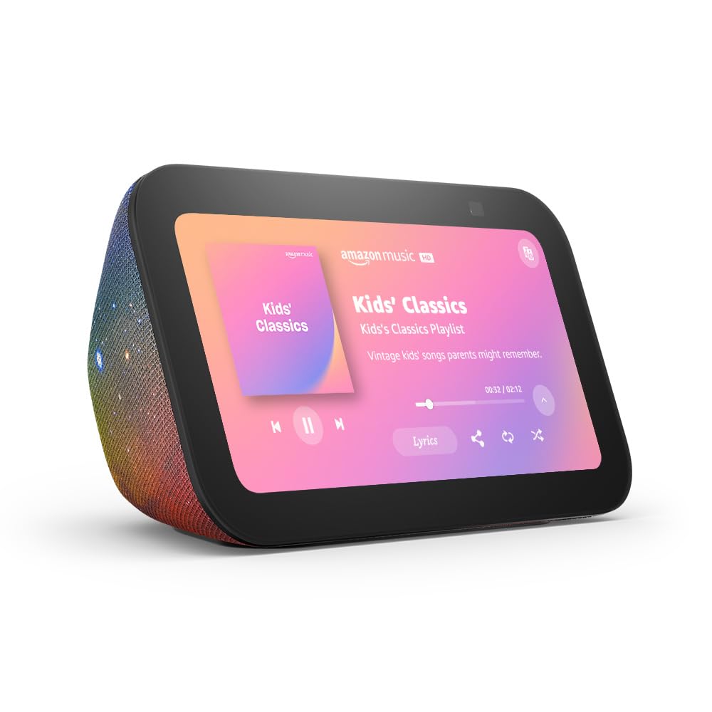 Amazon Echo Show 5 Kids (newest model), Designed for kids, Designed for Alexa+, 