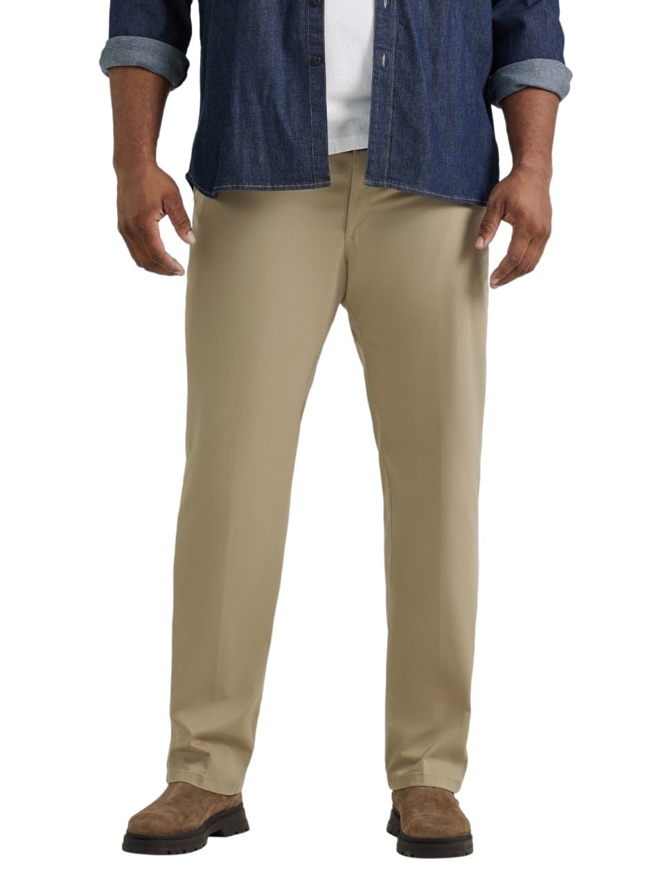 Lee Extreme Comfort - Casual Pants - Big & Tall Extreme Motion Flat Front Regula
