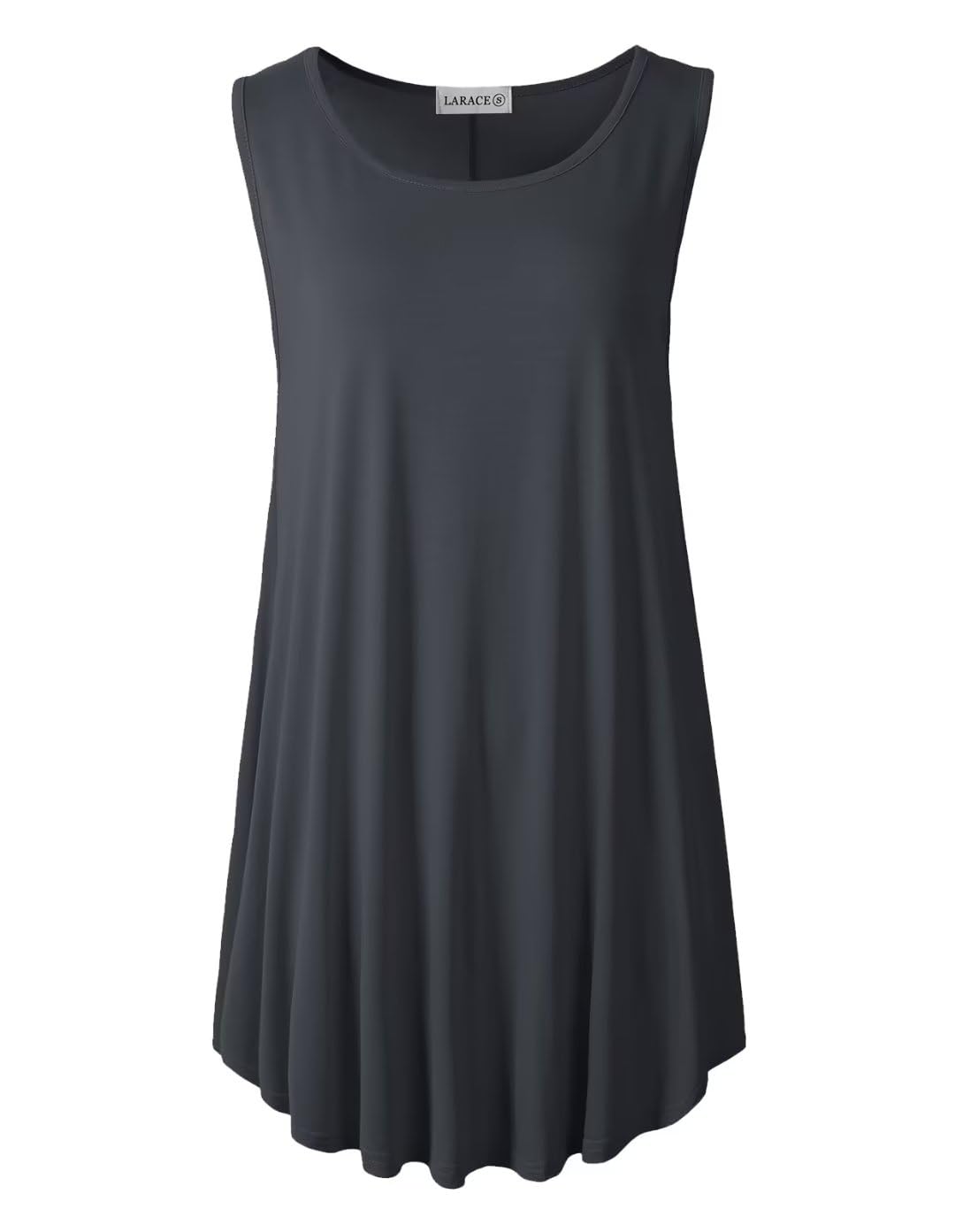 LARACE Women's Plus Size Long Sleeve Summer Casual Flowy Shirts for Leggings