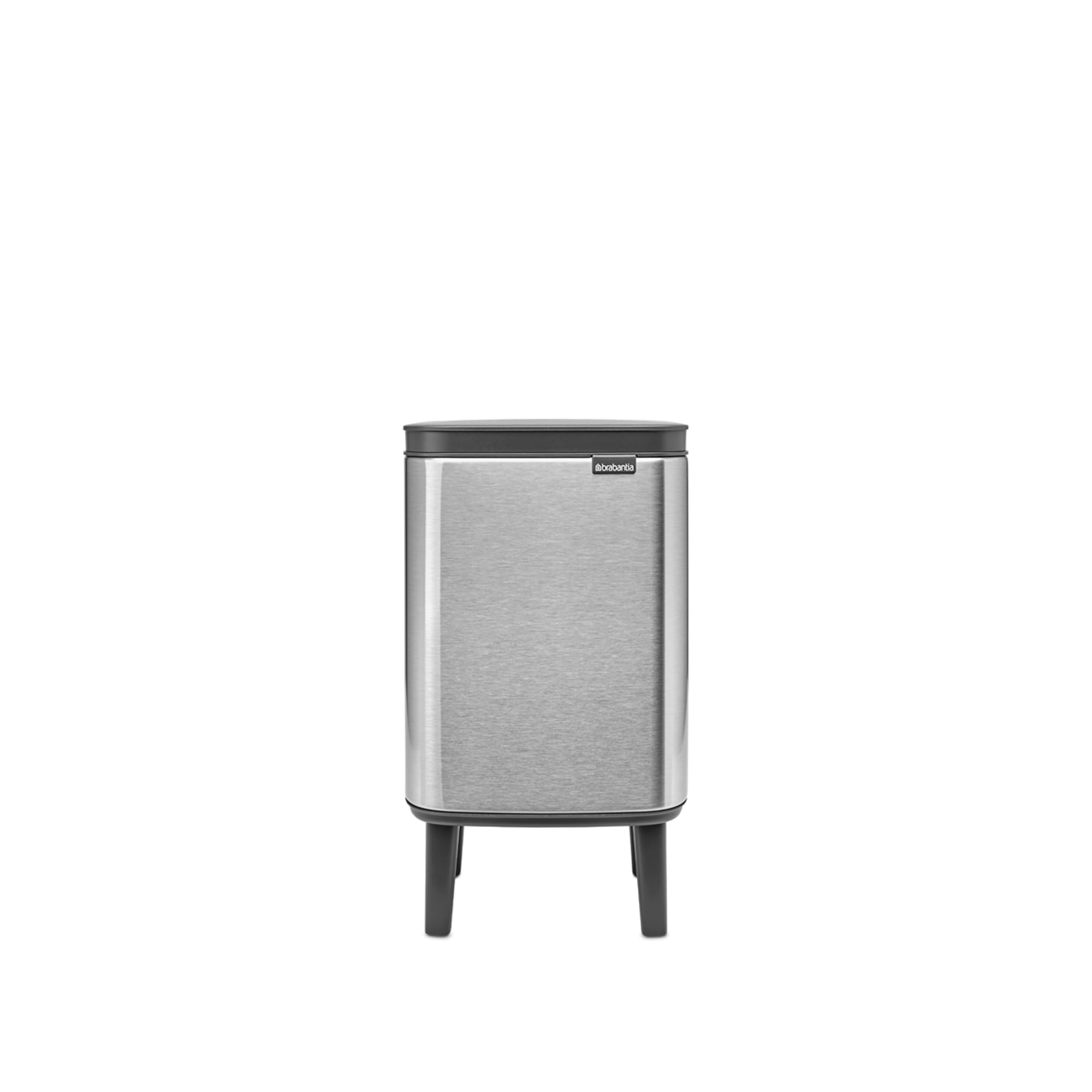 Brabantia - Bo Waste Bin Hi 4L with Soft Close Lid, Removable Inner Bucket, and 