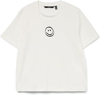 VERO MODA Vmsara Mette SS Top Box Jrs Noos Women's