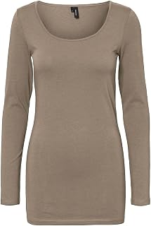 VERO MODA - Women's Long Sleeve T-Shirt