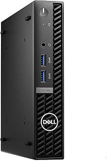 Dell Optiplex 7010 Micro (MFF) Intel 13th Gen i5-13500T (14-Core) 512GB SSD 16GB DDR4 Intel AX WiFi 6 Wireless KB/Mouse Windows 11 Pro (Renewed)