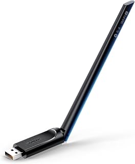 UGREEN Wifi Dongle, AX900 WiFi 6 Bluetooth 5.4 Dual Band 5GHz/2.4GHz | Built-in Driver, 6dBi Antenna, MU-MIMO, WPA2, WiFi Adapter for PC Compatible with Windows 11/10