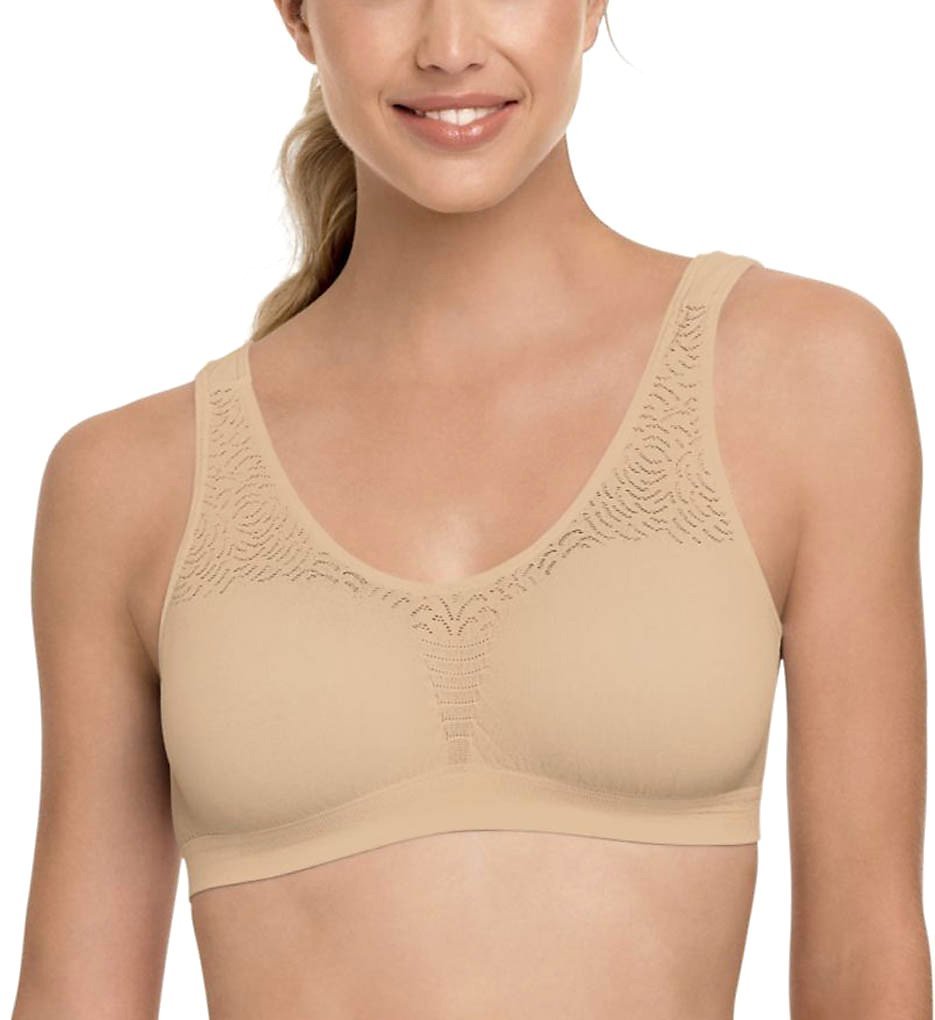 Bali Designs Women's Seamless Plus Size Bali Lace N Smooth Body Briefer (Pack of