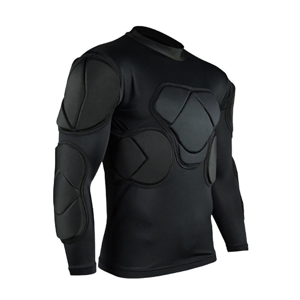 Jellybro Men's Padded Football Protective Gear Set Training Suit for Soccer Bask