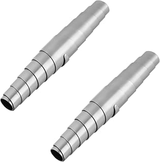 Replacement Springs for Hand Pruners, 6cm Standard Fitting Stainless Steel Heavy Duty Volute Spring for Pruners Models, Pruning Shears Springs, Spring Scissors Parts & Accessories (Silver, 2)