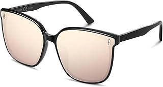 SOJOS Sunglasses for Women Men Vintage Style Shades UV400 Mirrored Lens