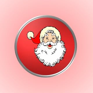 Ho Ho Ho Merry Christmas Button