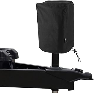 BougeRV RV Electric Tongue Jack Cover, 600D, Universal, Black | RV Trailer Electric Tongue Jack Protective Cover, Camper Accessories for Outside Storage, 14″H x 5″W x 10″D