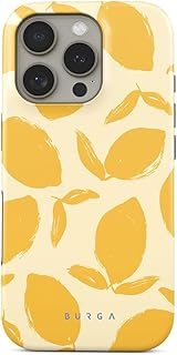 BURGA Unisex Phone Case for iPhone 16 Pro, Dual Layer Protective Case