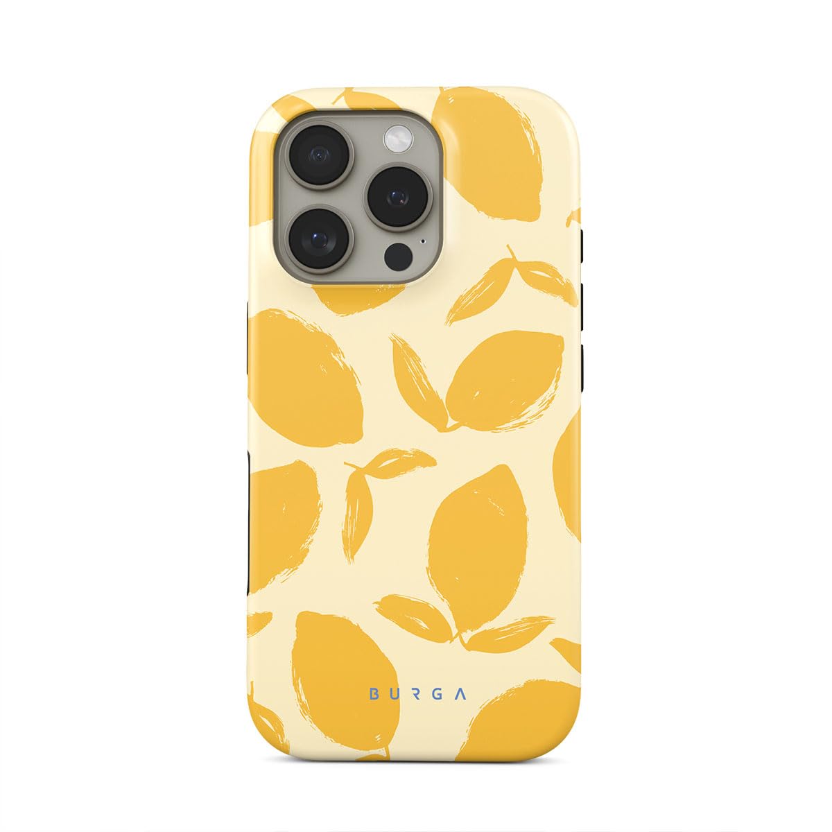 BURGA Unisex Phone Case for iPhone 16 Pro, Dual Layer Protective Case