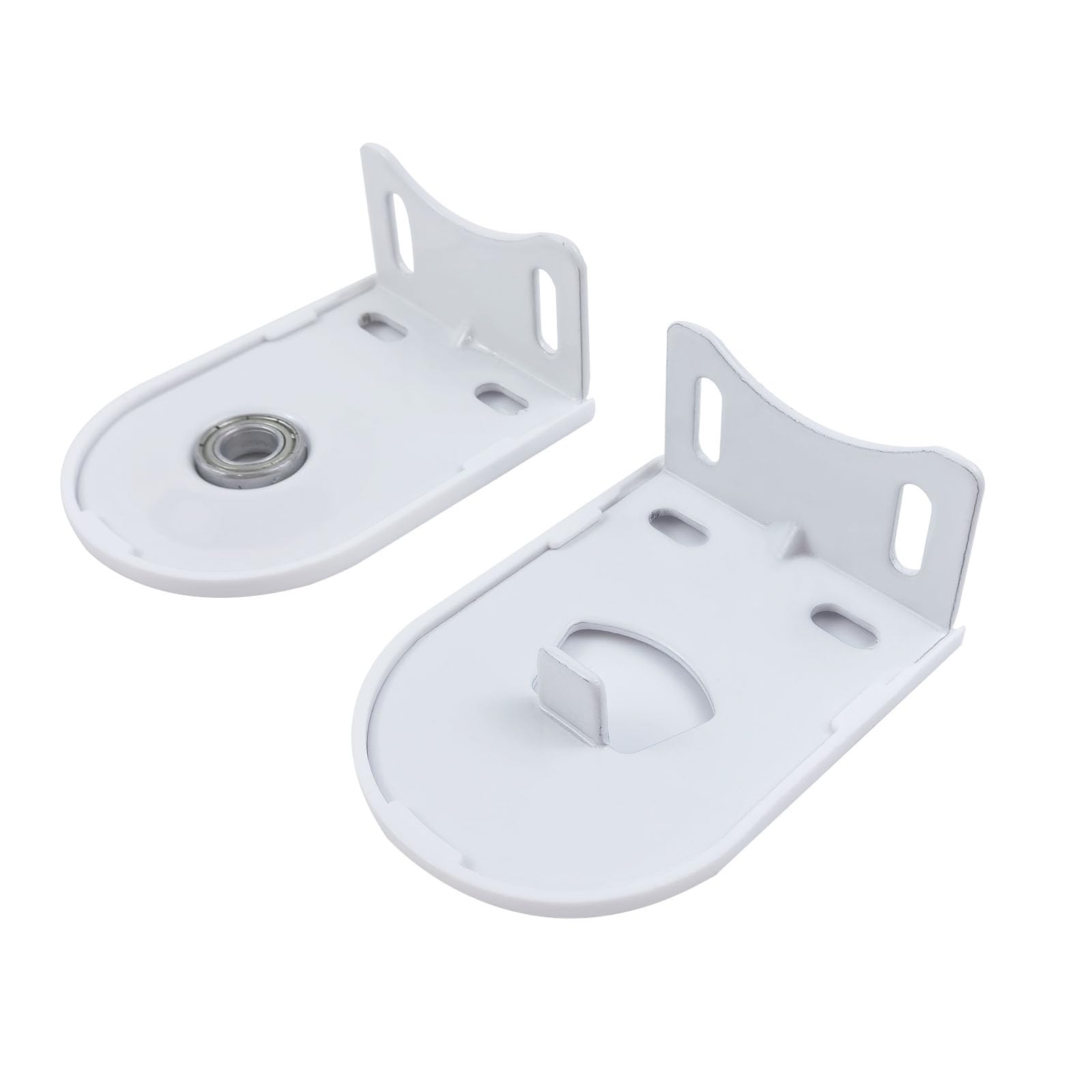 Lot de 2 supports de fixation pour store enrouleur en métal