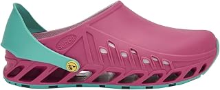 Scholl Evoflex Professional Sanitary Clogs for Men and Women, Ultralight, Comfortable, Adjustable Strap, Non-Slip Sole, Removable Memory Insole with Antibacterial Lining