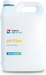 5kg pH Plus Increaser Granules for Spa, Hot Tub, Swimming Pool, Inflatable & Swim Spa Water - pH Balancer for Safe & Comfortable Bathing
