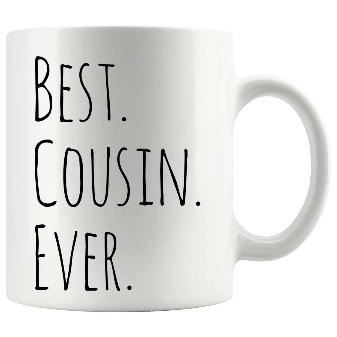 Panvola Best Cousin Ever Coffee Mug Cousin Gifts For Women Men From Aunt Uncle F